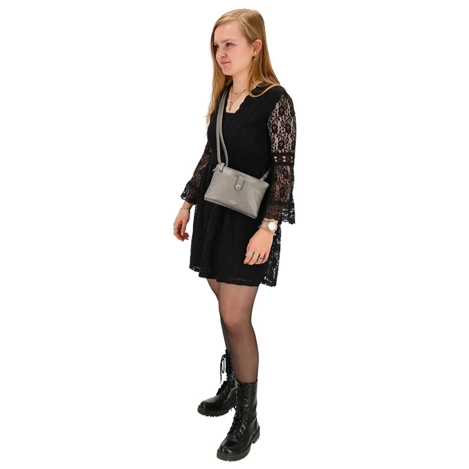 Charm London Stratford Crossbody Pewter 4 Charm London Stratford Crossbody Pewter - Afbeelding 2