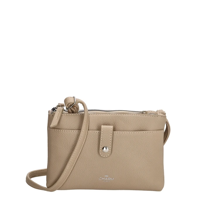Charm London Stratford Crossbody Taupe 3 Charm London Stratford Crossbody Taupe
