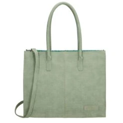 Zebra Trends Linne Handtas Mint