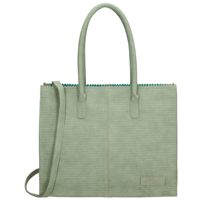 Zebra Trends Linne Handtas Mint 3 Zebra Trends Linne Handtas Mint