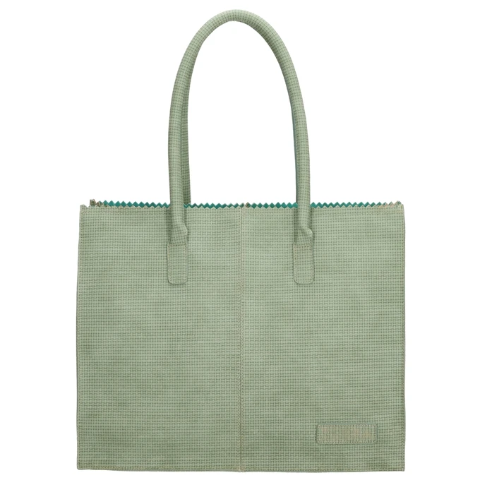 Zebra Trends Linne Handtas Mint 7 Zebra Trends Linne Handtas Mint - Afbeelding 5