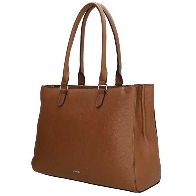 Charm London Stratford Handtas L Midbrown 6 Charm London Stratford Handtas L Midbrown - Afbeelding 4