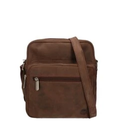 Bear Design Dark Nature Schoudertas Brown