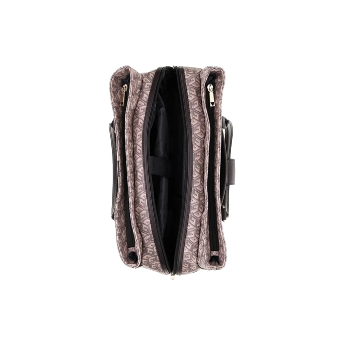 Guess Wilder Shopper Tote Espresso Logo 6 Guess Wilder Shopper Tote Espresso Logo - Afbeelding 4