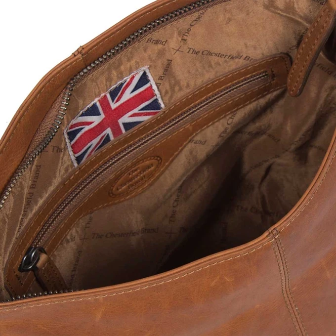 The Chesterfield Brand Jen Shoulderbag Cognac 6 The Chesterfield Brand Jen Shoulderbag Cognac - Afbeelding 4