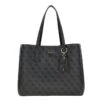 Guess Meridian Girlfriend Tote Coal Logo -Ospre Winkel image 1204