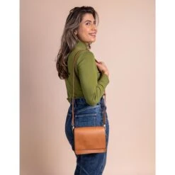 O My Bag Audrey Shoulderbag Mini Cognac -Ospre Winkel image 1228