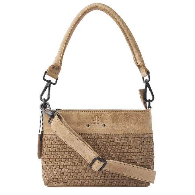 DR Amsterdam Tampa Braided Hand / Schoudertas II Beige 3 DR Amsterdam Tampa Braided Hand / Schoudertas II Beige