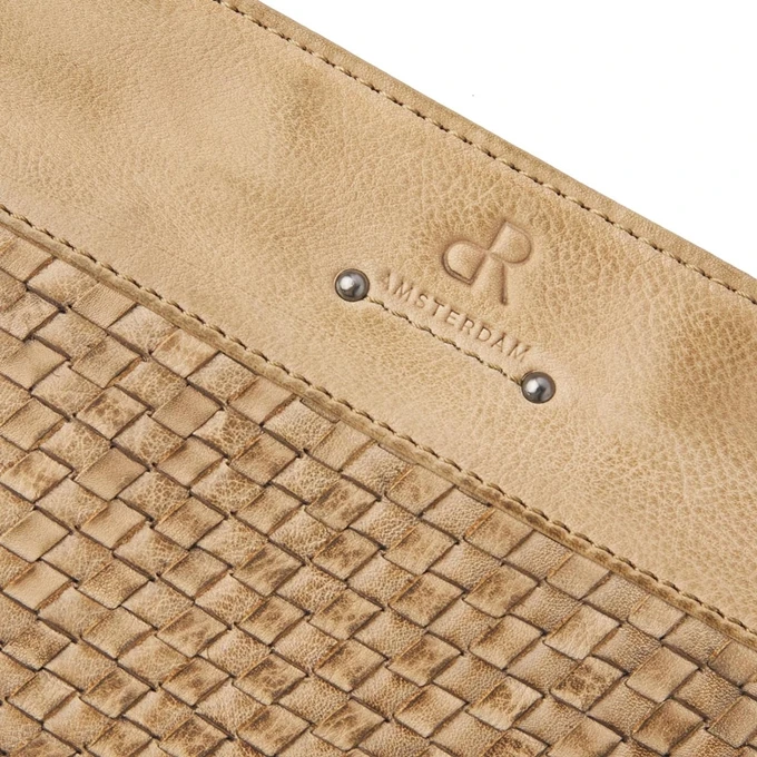 DR Amsterdam Tampa Braided Hand / Schoudertas II Beige 7 DR Amsterdam Tampa Braided Hand / Schoudertas II Beige - Afbeelding 5