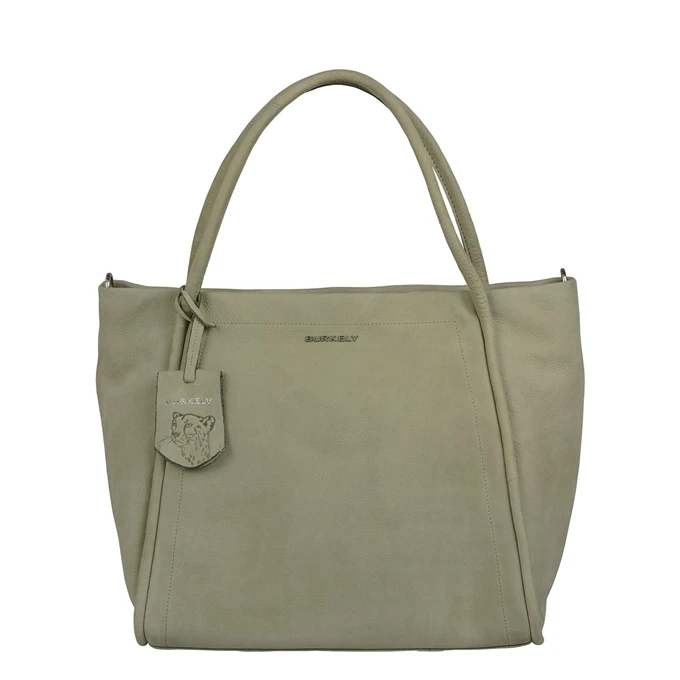 Burkely Still Selene Wide Tote Gloomy Green 3 Burkely Still Selene Wide Tote Gloomy Green
