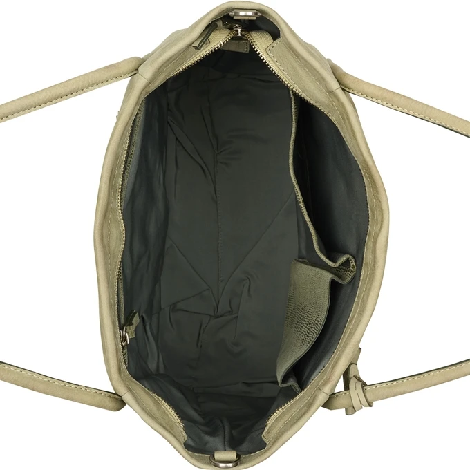 Burkely Still Selene Wide Tote Gloomy Green 7 Burkely Still Selene Wide Tote Gloomy Green - Afbeelding 5