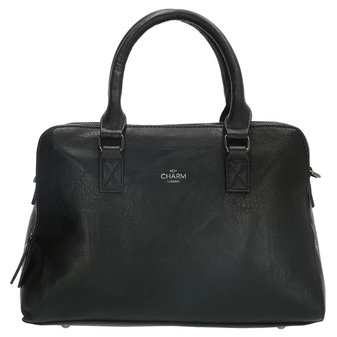 Charm London Chelsea Handtas Zwart II 5 Charm London Chelsea Handtas Zwart II - Afbeelding 3