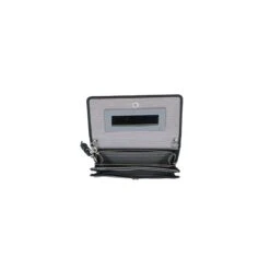 LouLou Essentiels Beau Veau Silver Crossbody Black 7 LouLou Essentiels Beau Veau Silver Crossbody Black -Ospre Winkel image 1275