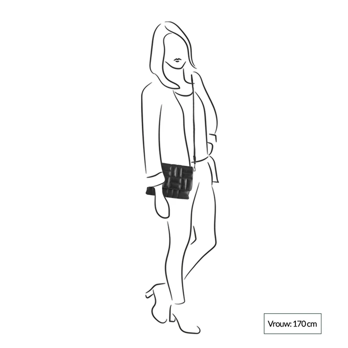 Markberg HellenMBG Crossbody Puffed Army 4 Markberg HellenMBG Crossbody Puffed Army - Afbeelding 2