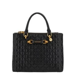 Guess Aveta Status Satchel Black