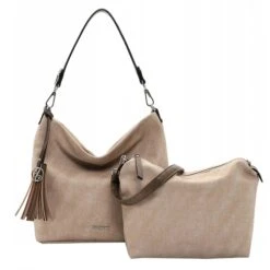 Emily & Noah Elke Handtas M Sand-kombi