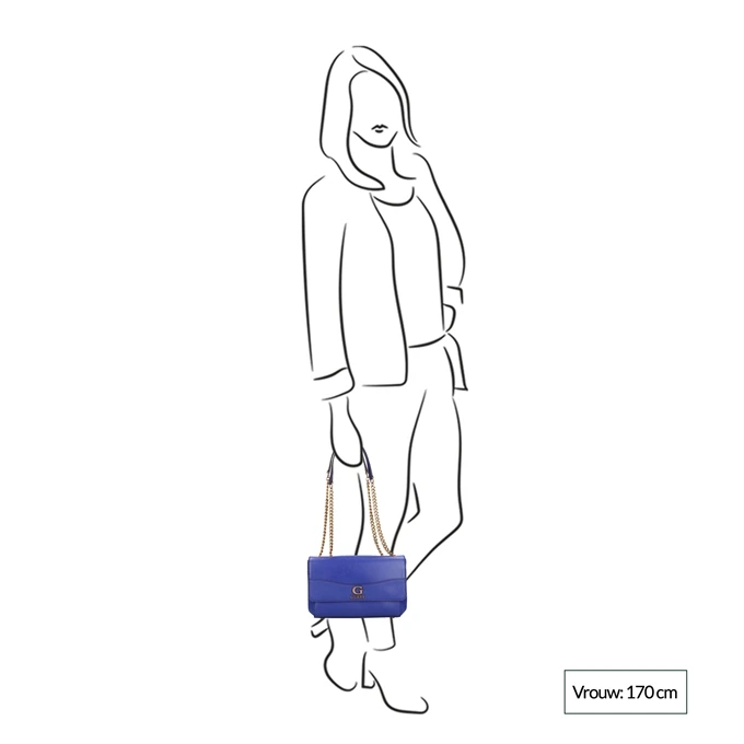 Guess Nell Convertible Xbody Flap Violet 4 Guess Nell Convertible Xbody Flap Violet - Afbeelding 2