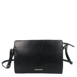 Claudio Ferrici Classico Shoulder Bag Navy