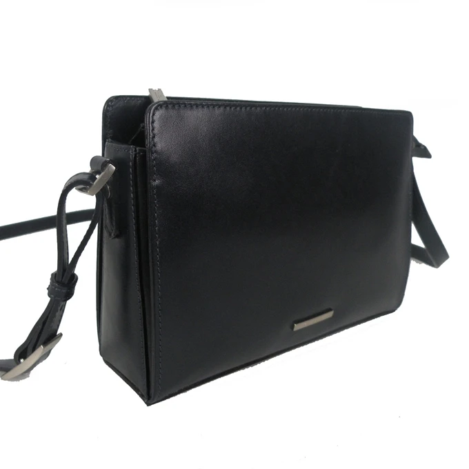 Claudio Ferrici Classico Shoulder Bag Navy 4 Claudio Ferrici Classico Shoulder Bag Navy - Afbeelding 2