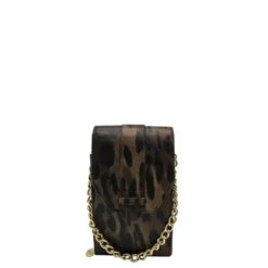 MÔSZ Phone Bag Large Plain Leopard Leopard Gold/shiny Light Gold