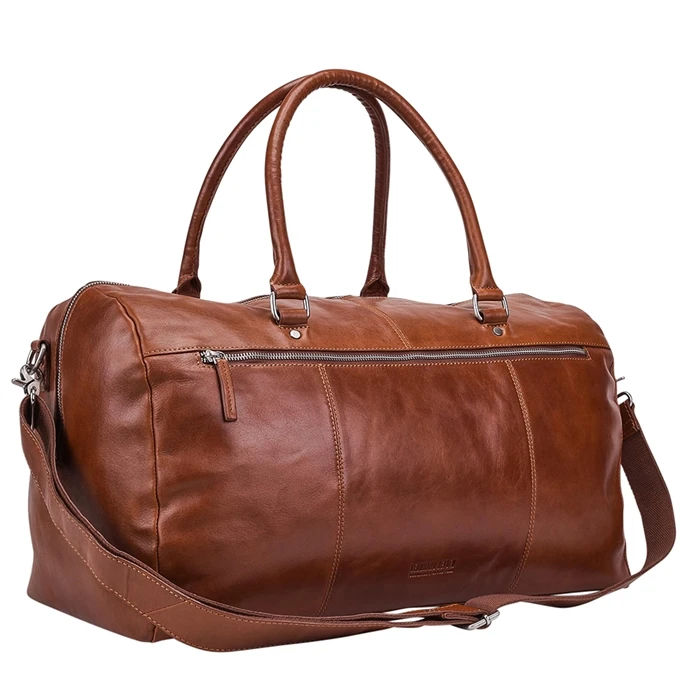 Leonhard Heyden Cambridge Travel Bag Cognac 4 Leonhard Heyden Cambridge Travel Bag Cognac - Afbeelding 3