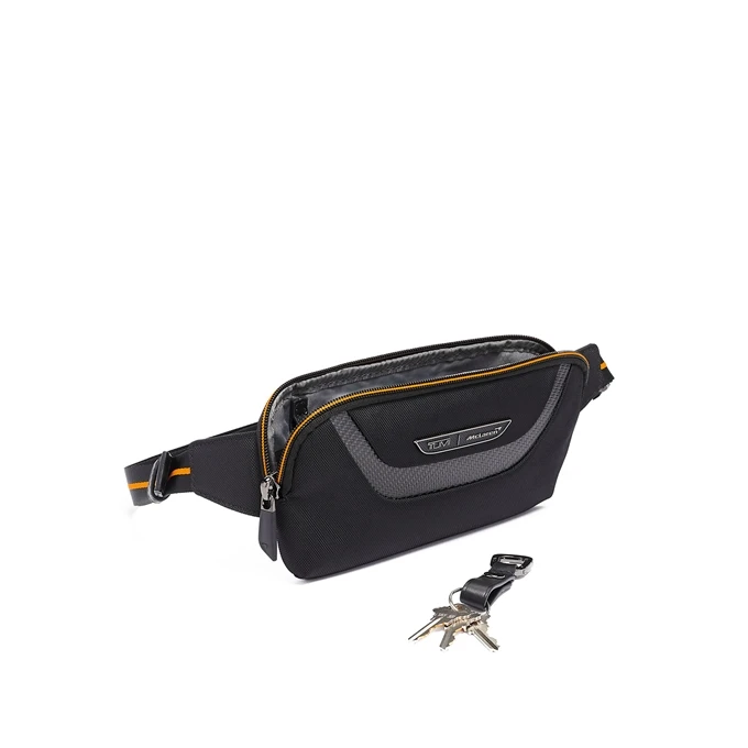 Tumi McLaren Brox Slim Utility Pouch Black 4 Tumi McLaren Brox Slim Utility Pouch Black - Afbeelding 2