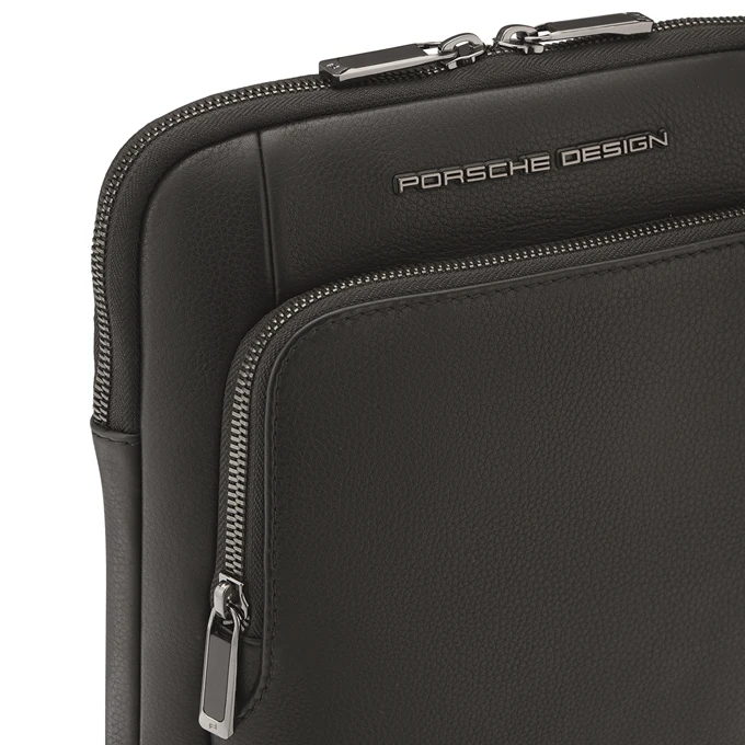 Porsche Design Roadster Leather Shoulderbag S Black 7 Porsche Design Roadster Leather Shoulderbag S Black - Afbeelding 5