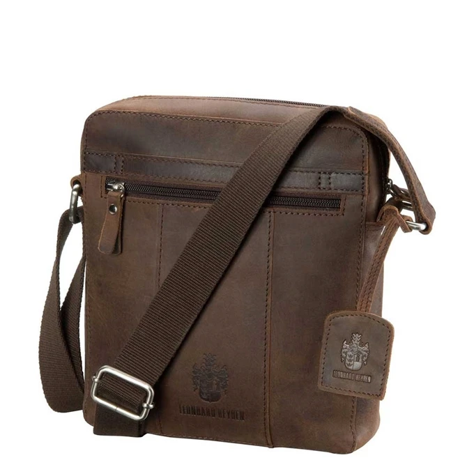 Leonhard Heyden Salisbury Messenger Bag S Brown 5 Leonhard Heyden Salisbury Messenger Bag S Brown - Afbeelding 3