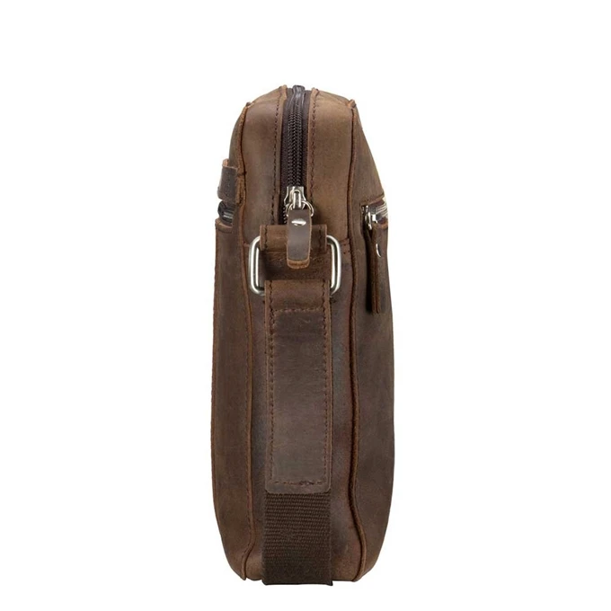 Leonhard Heyden Salisbury Messenger Bag S Brown 6 Leonhard Heyden Salisbury Messenger Bag S Brown - Afbeelding 4