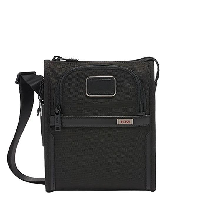 Tumi Alpha Pocket Bag Small Black 3 Tumi Alpha Pocket Bag Small Black