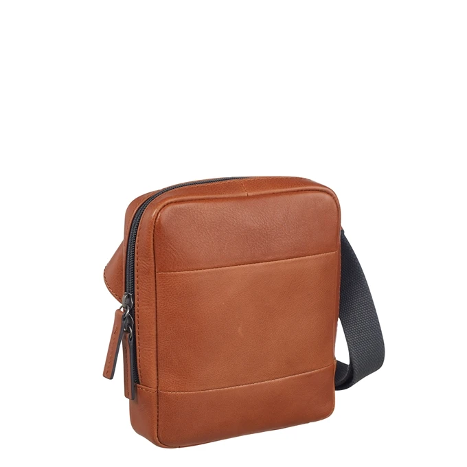 Leonhard Heyden Hamburg Messenger Bag XS Cognac 3 Leonhard Heyden Hamburg Messenger Bag XS Cognac