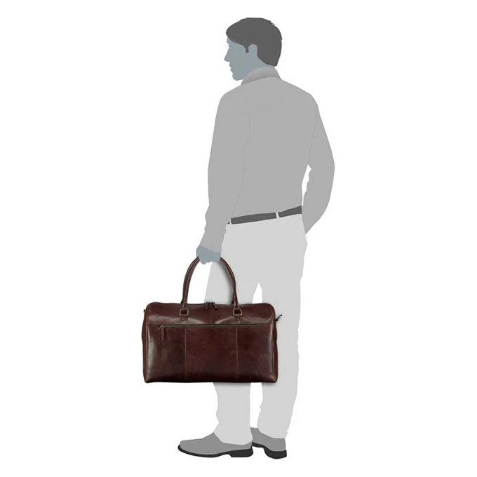 Leonhard Heyden Cambridge Travel Bag Black 4 Leonhard Heyden Cambridge Travel Bag Black - Afbeelding 2