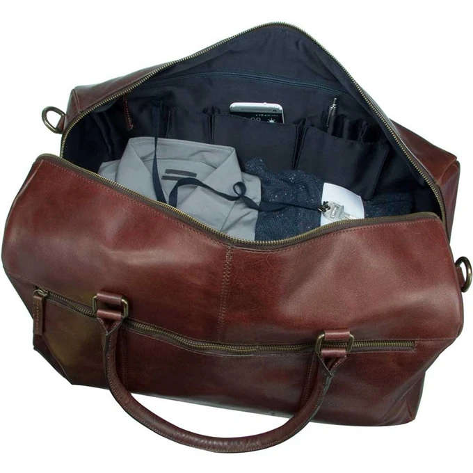 Leonhard Heyden Cambridge Travel Bag Black 6 Leonhard Heyden Cambridge Travel Bag Black - Afbeelding 4