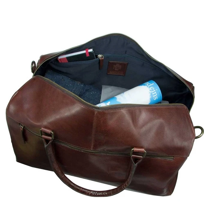 Leonhard Heyden Cambridge Travel Bag Black 7 Leonhard Heyden Cambridge Travel Bag Black - Afbeelding 5