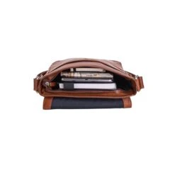 Leonhard Heyden Cambridge Messenger Bag S Cognac -Ospre Winkel image 1680