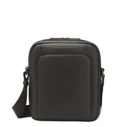 Porsche Design Roadster Leather Shoulderbag XS Black