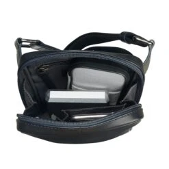 Leonhard Heyden Hamburg Messenger Bag XS Black 7 Leonhard Heyden Hamburg Messenger Bag XS Black -Ospre Winkel image 1717
