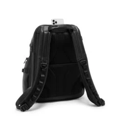 Tumi Alpha Bravo Nathan Navigation Backpack Leather Black -Ospre Winkel image 1758