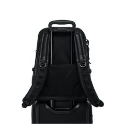 Tumi Alpha Bravo Nathan Navigation Backpack Leather Black -Ospre Winkel image 1760