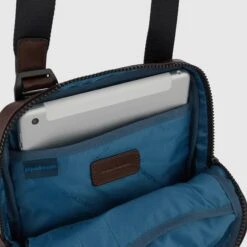 Piquadro Harper IPad Crossbody Bag Blue 11 Piquadro Harper IPad Crossbody Bag Blue -Ospre Winkel image 1771