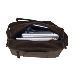 Leonhard Heyden Dakota Messenger Bag XS Brown 11 Leonhard Heyden Dakota Messenger Bag XS Brown -Ospre Winkel image 1783