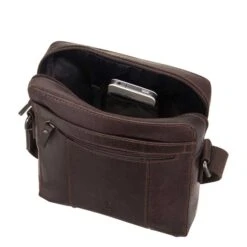 Leonhard Heyden Dakota Messenger Bag XS Brown 13 Leonhard Heyden Dakota Messenger Bag XS Brown -Ospre Winkel image 1785
