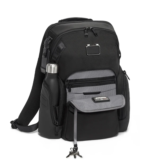 Tumi Alpha Bravo Nathan Navigation Backpack Black 8 Tumi Alpha Bravo Nathan Navigation Backpack Black - Afbeelding 6