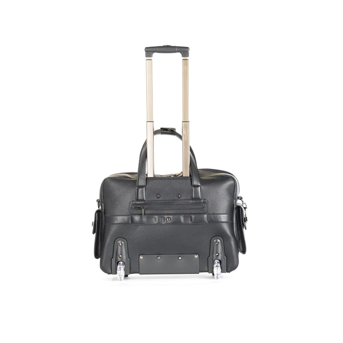 Olivia Lauren Strap Business Trolley Zwart 5 Olivia Lauren Strap Business Trolley Zwart - Afbeelding 3