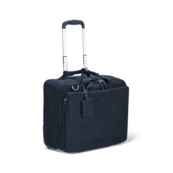 Lipault 4BIZ Rolling Tote Carbon Blue -Ospre Winkel image 1995