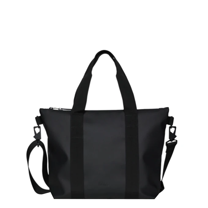 Rains Tote Bag Micro W3 Black 3 Rains Tote Bag Micro W3 Black