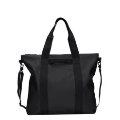 Rains Tote Bag W3 Black