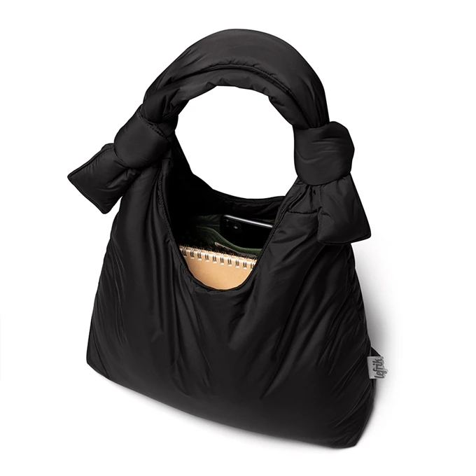 Lefrik Biwa Schoudertas Puffy Black 10 Lefrik Biwa Schoudertas Puffy Black - Afbeelding 8