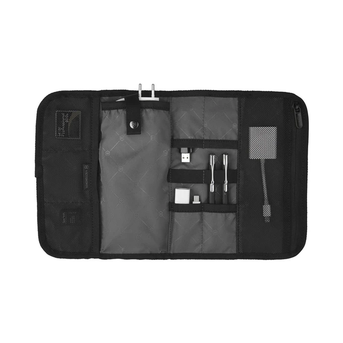 Victorinox Werks Professional Cordura Crossbody Tablet Bag Black 10 Victorinox Werks Professional Cordura Crossbody Tablet Bag Black - Afbeelding 8