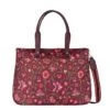 Oilily Charly Carry All Joy Flowers Chocolate -Ospre Winkel image 2183